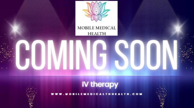 Coming soon, IV therapy